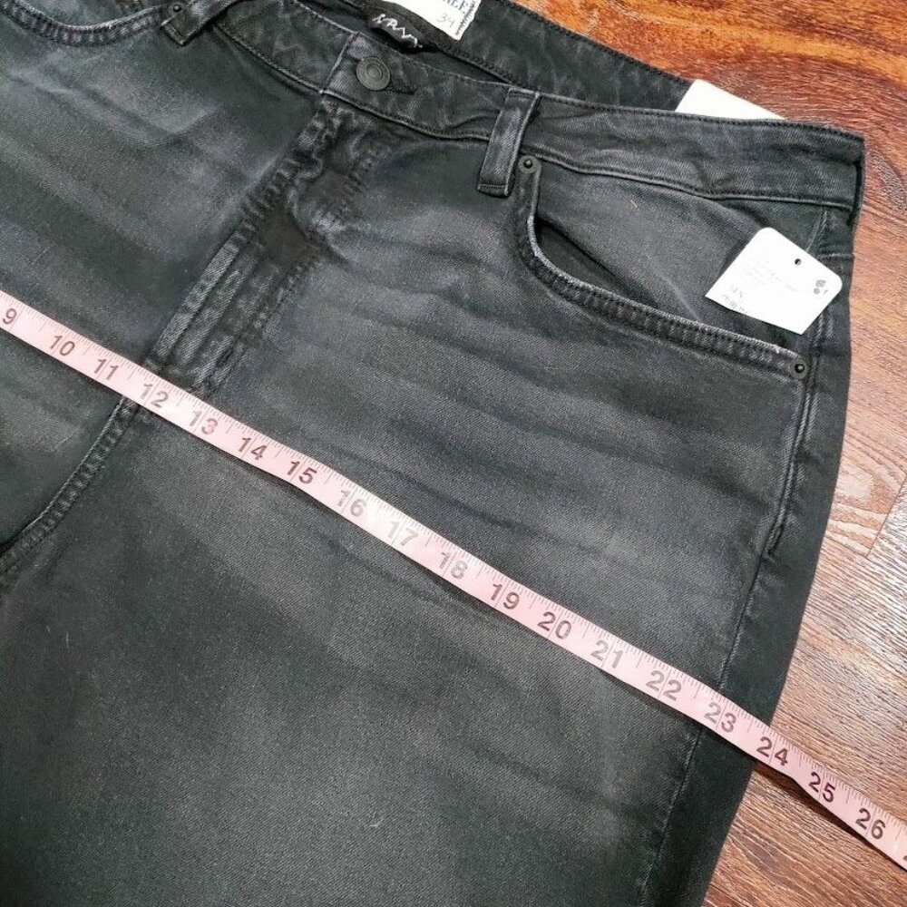 We The Free Black Flare Jeans Womens Size 34 Boho Antiquewash NWT - Picture 15 of 16